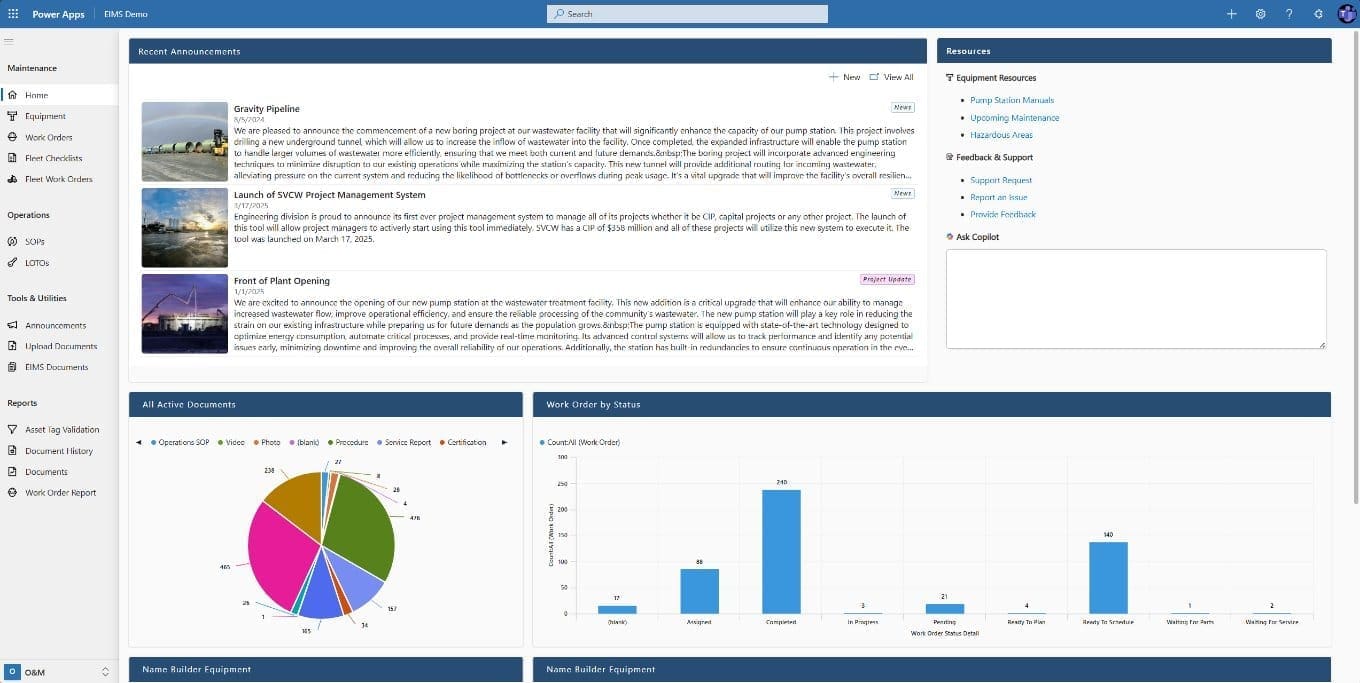 nexinite-Equipment Information Management System (EIMS)